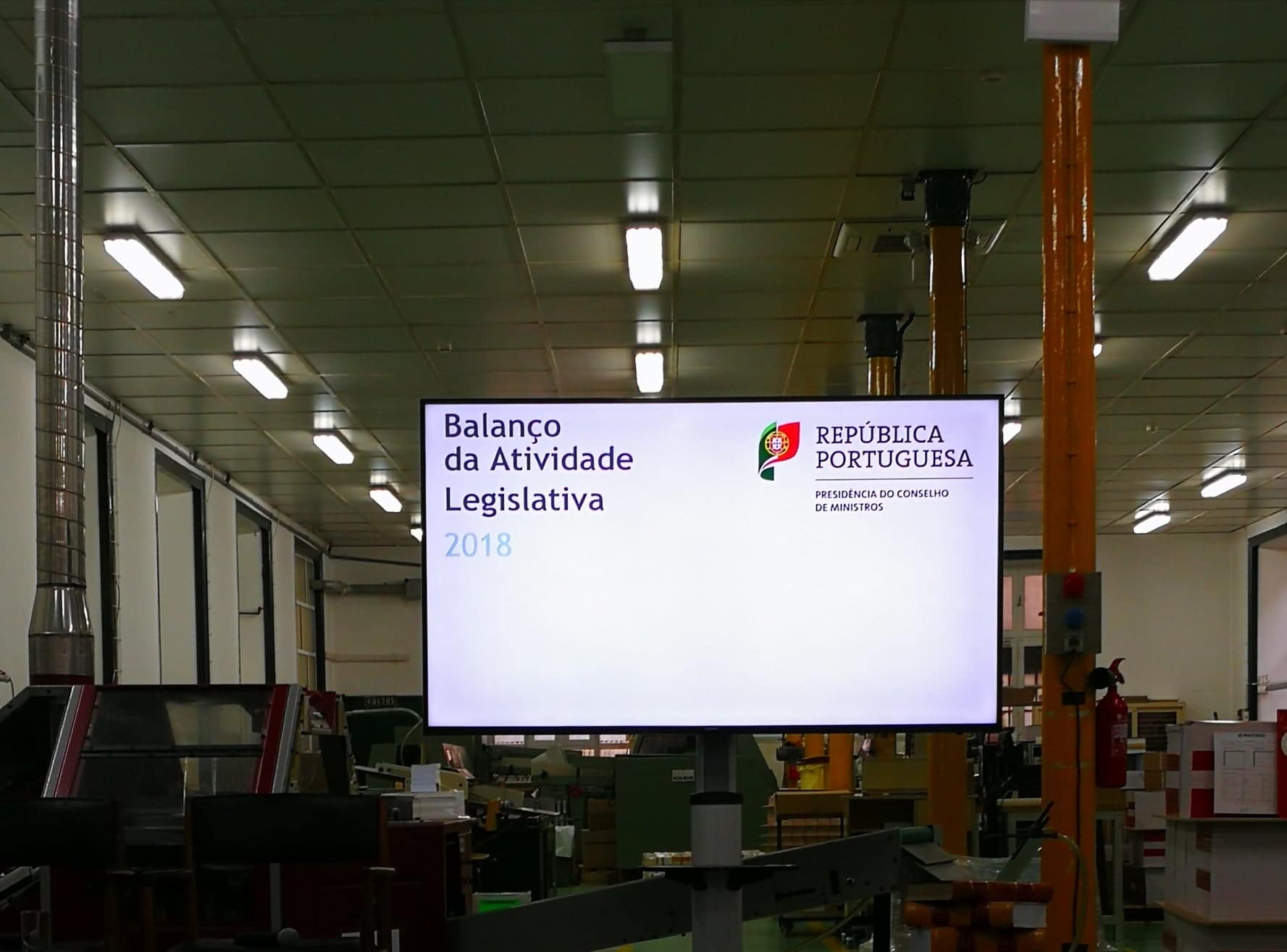 Atividade legislativa com balanço positivo. Tecnologia vai ajudar a melhorar mais