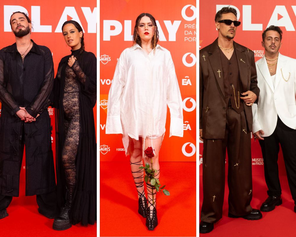 Da transparência de Mariana Pacheco à rosa de Iolanda, veja os looks dos famosos nos Prémios PLAY