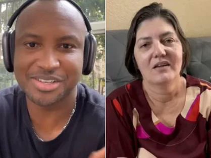 Cantor brasileiro encontra mulher que o ajudou há 21 anos. “Que bom existirem pessoas como você no Mundo”