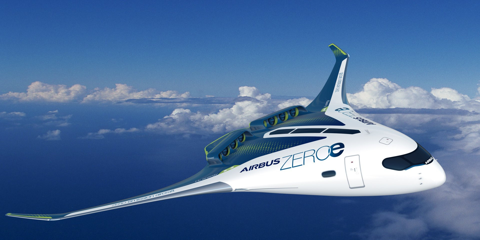 Airbus quer produzir o primeiro avião comercial do mundo movido a hidrogénio