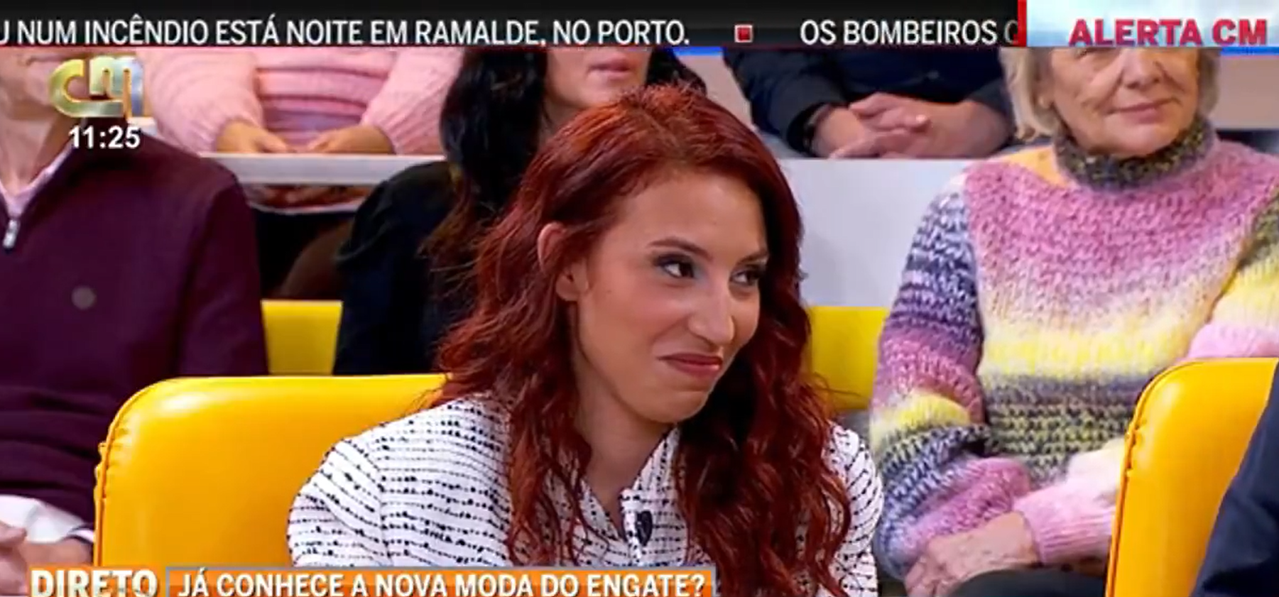 Catarina Miranda abandona programa em direto. “Eu sou assim, ajo consoante o momento”