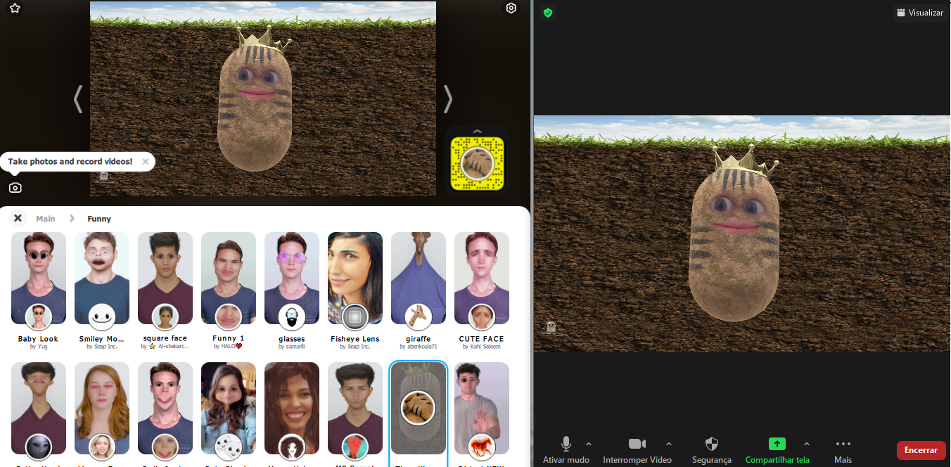 How to TeK: As videochamadas precisam de animação? Veja como integrar a Snap Camera no Zoom