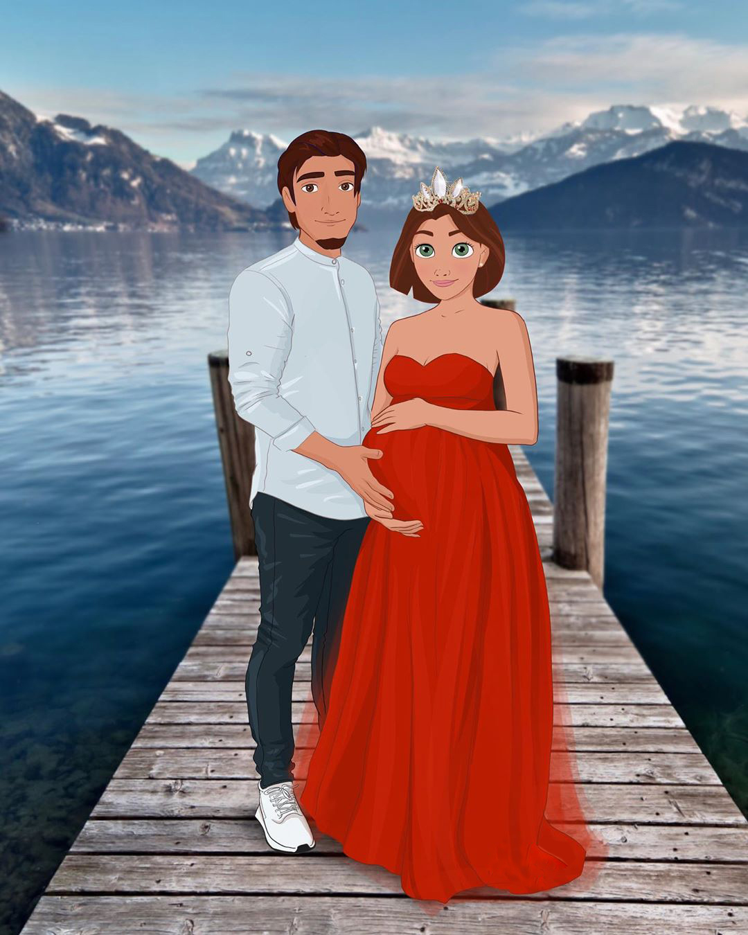 Como seriam as princesas da Disney grávidas? Artista russa cria ilustrações  - 22/04/2020 - UOL Universa