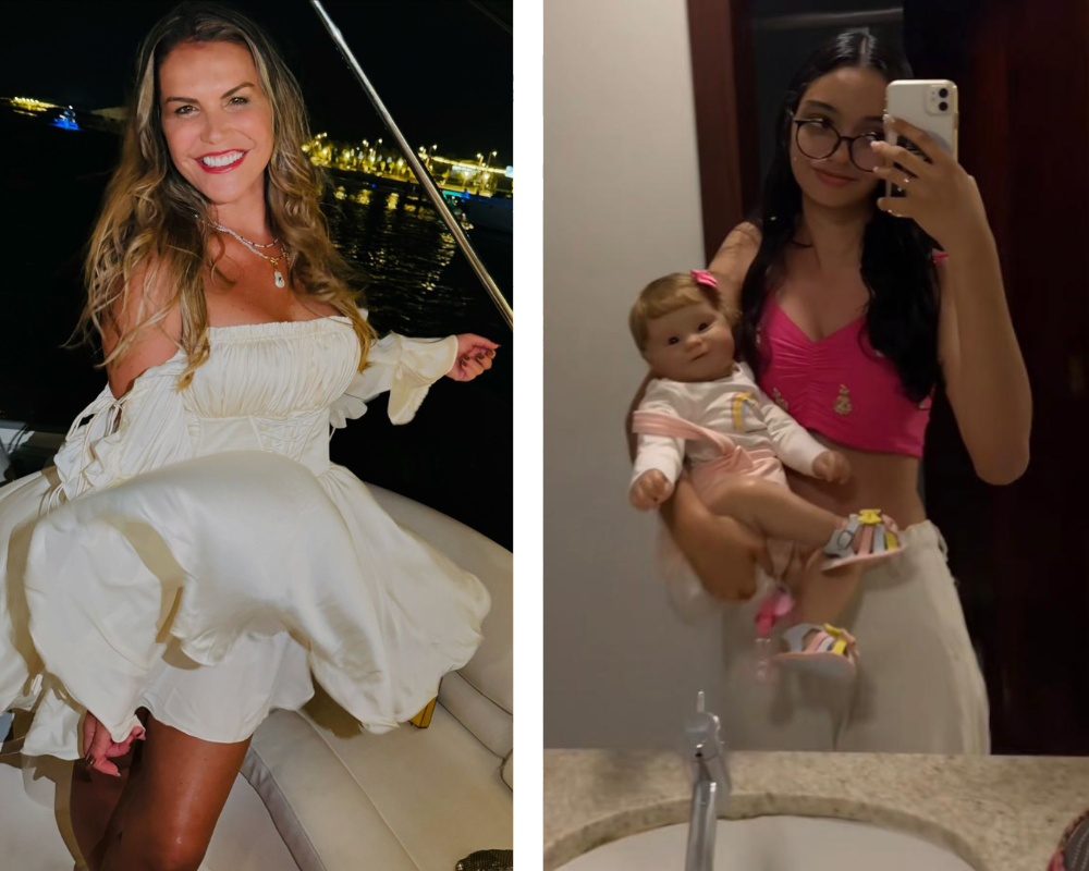Katia Aveiro chama “doente mental” a menina de 16 anos. Tudo por causa de bebé de brincar