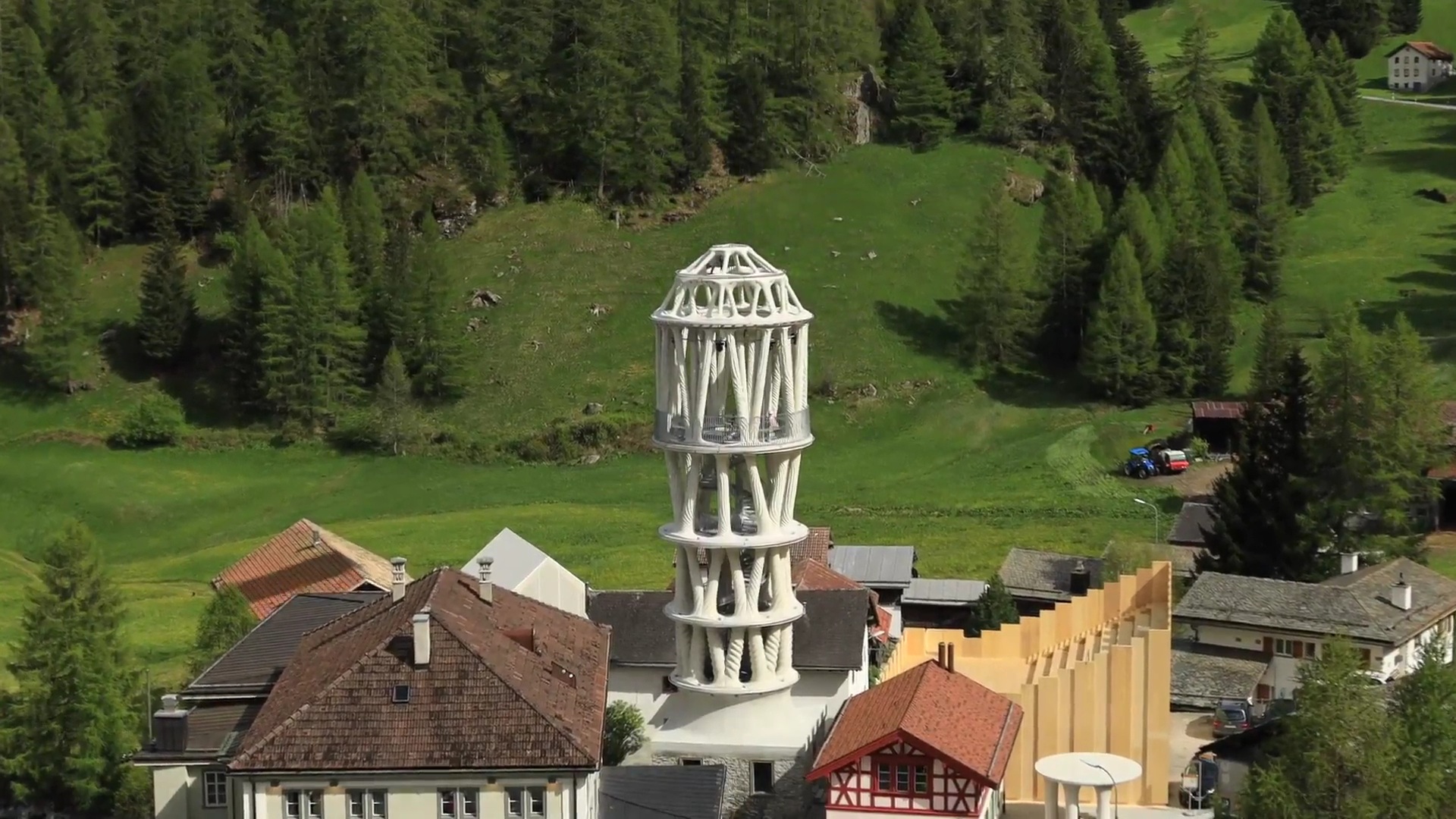 Tem 30 metros e “nasceu” na Suíça. Tor Alva é o maior edifício impresso em 3D
