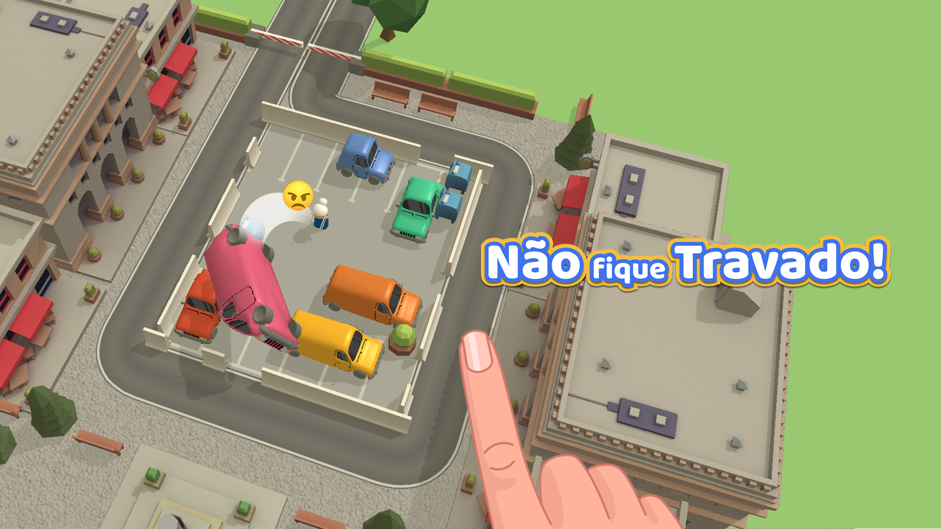 Jogos de Raciocínio Lógico – Sair do Parque de Estacionamento »