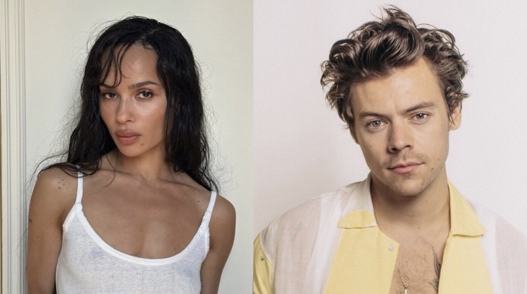 Novo romance à vista? Harry Styles surge agarrado a Zoë Kravitz durante passeio por Roma