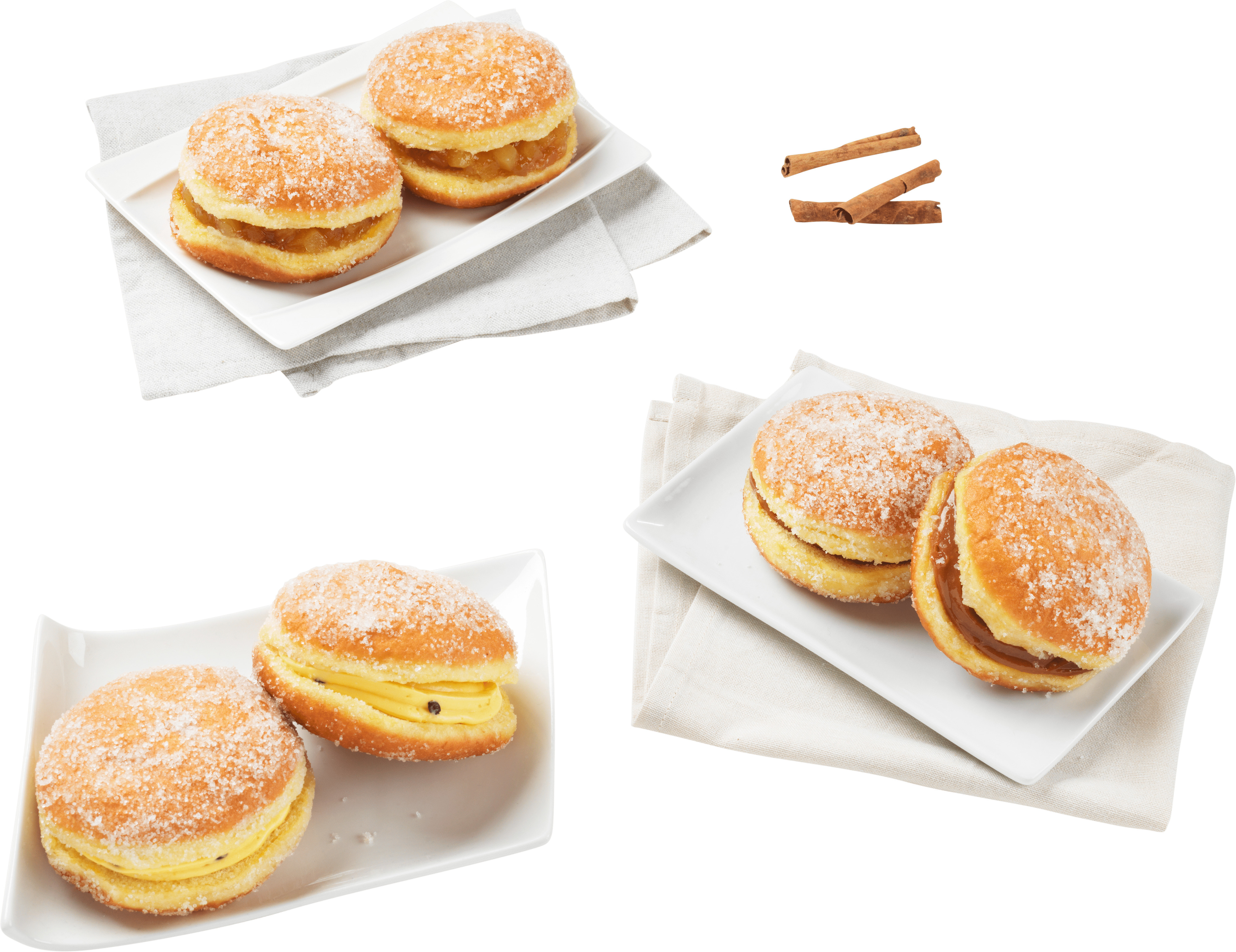 Continente já tem bolas de Berlim com sabores como maracujá e doce de leite (algumas por menos de 1€)