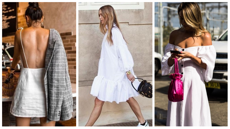 10 sugestões de vestidos brancos para o verão