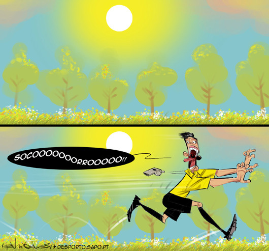 O clima ameno do futebol português