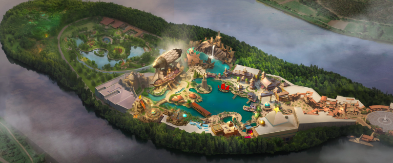 Esta ilha no rio Minho pode vir a ter um parque temático brutal. Saiba quais são os planos