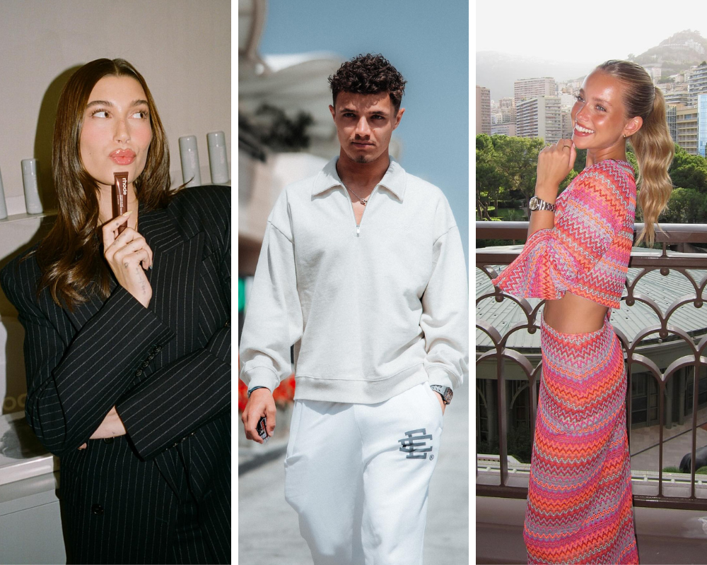 O que é que Hailey Bieber e Lando Norris têm em comum? A capa de telemóvel de Magui Corceiro