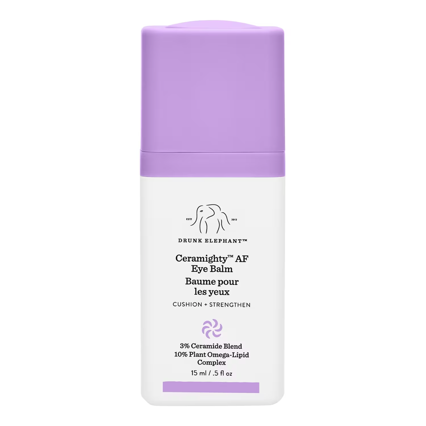 Drunk Elephant, Ceramighty AF Eye Balm Creme Hidratante de Contorno Ocular