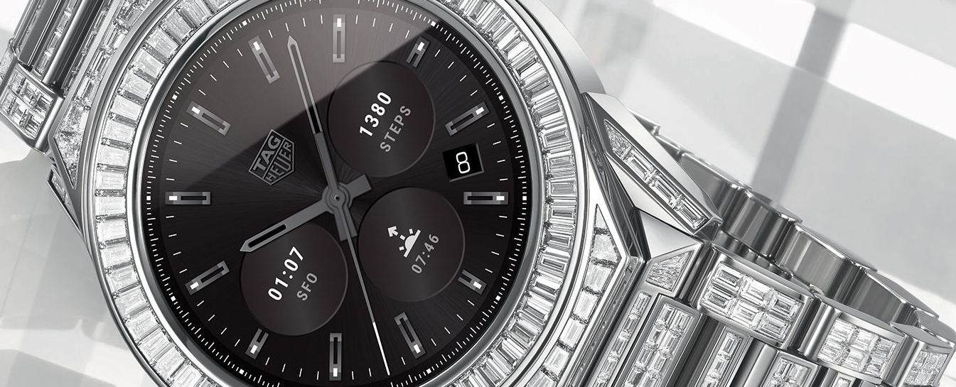 Tag Heuer renova smartwatches e “crava” topo de gama de diamantes