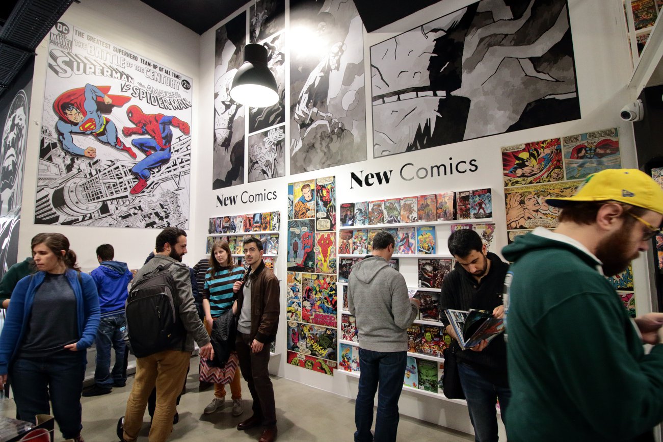 Kingpin Books é finalista do prémio de melhor loja de banda desenhada do mundo