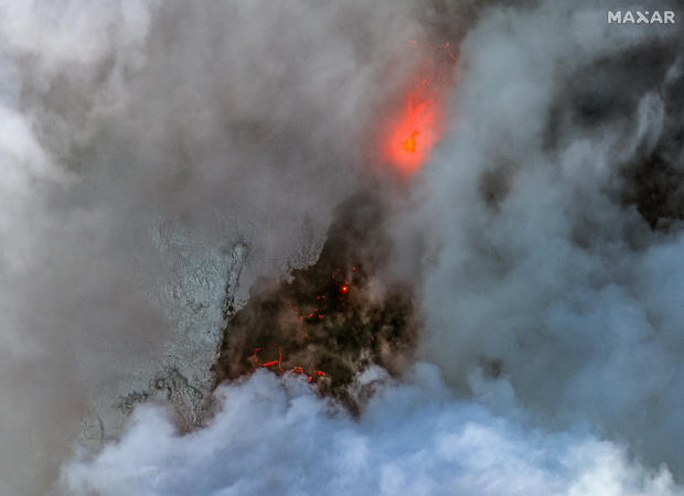 Satélites e drones captam fúria explosiva da erupção de vulcão na Islândia. Veja as imagens