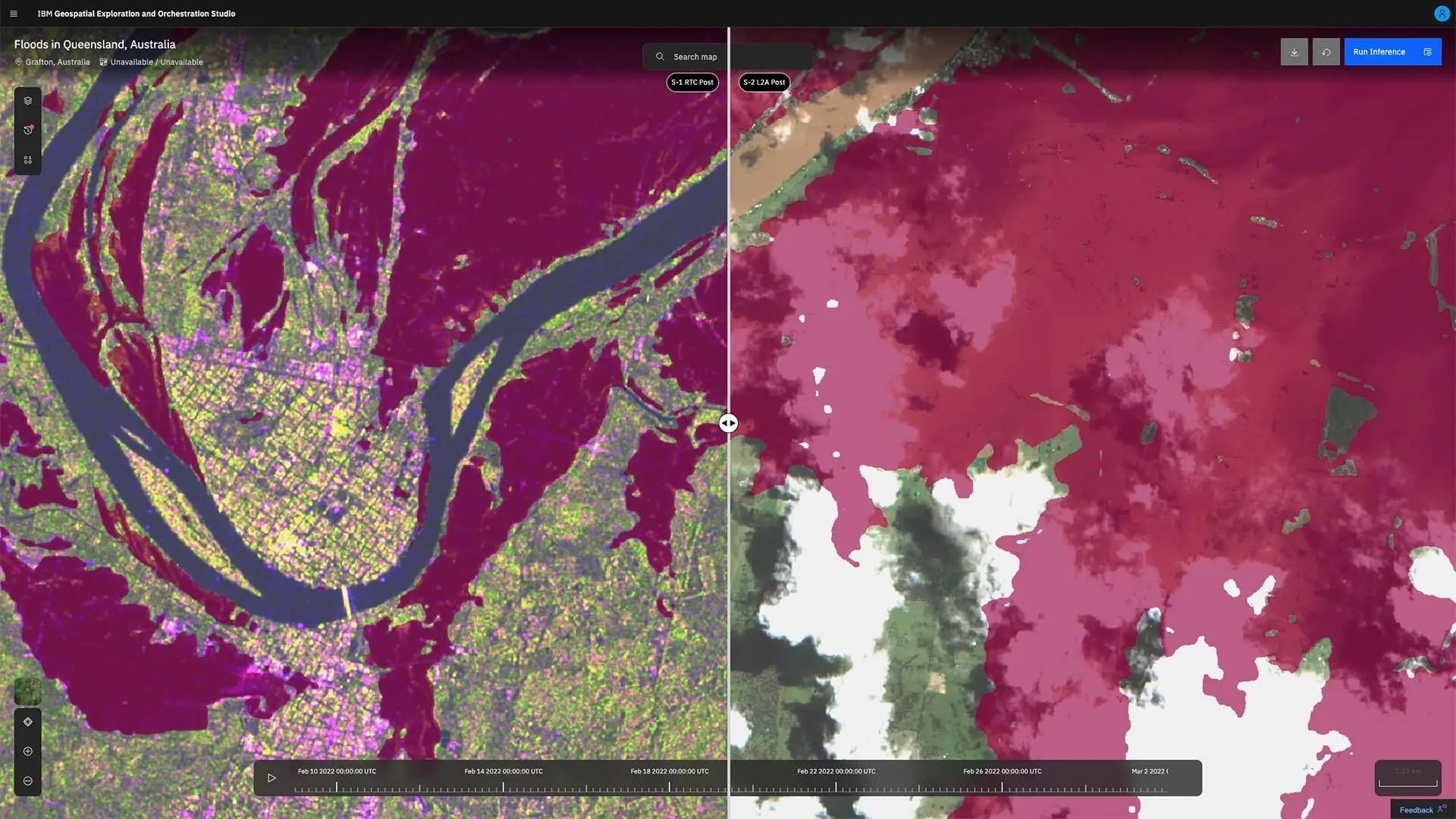 Grandes incêndios e inundações podem ter resposta mais rápida com a ajuda da IA TerraMind