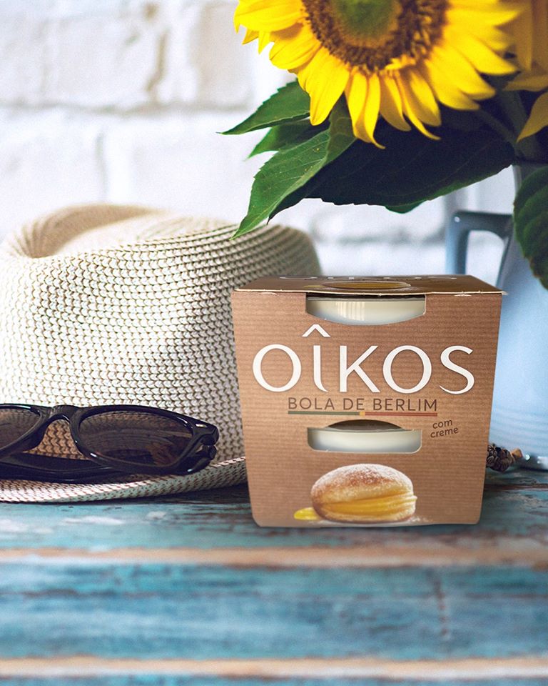 Há um iogurte com sabor a bola de Berlim e só tem uma opção: com creme