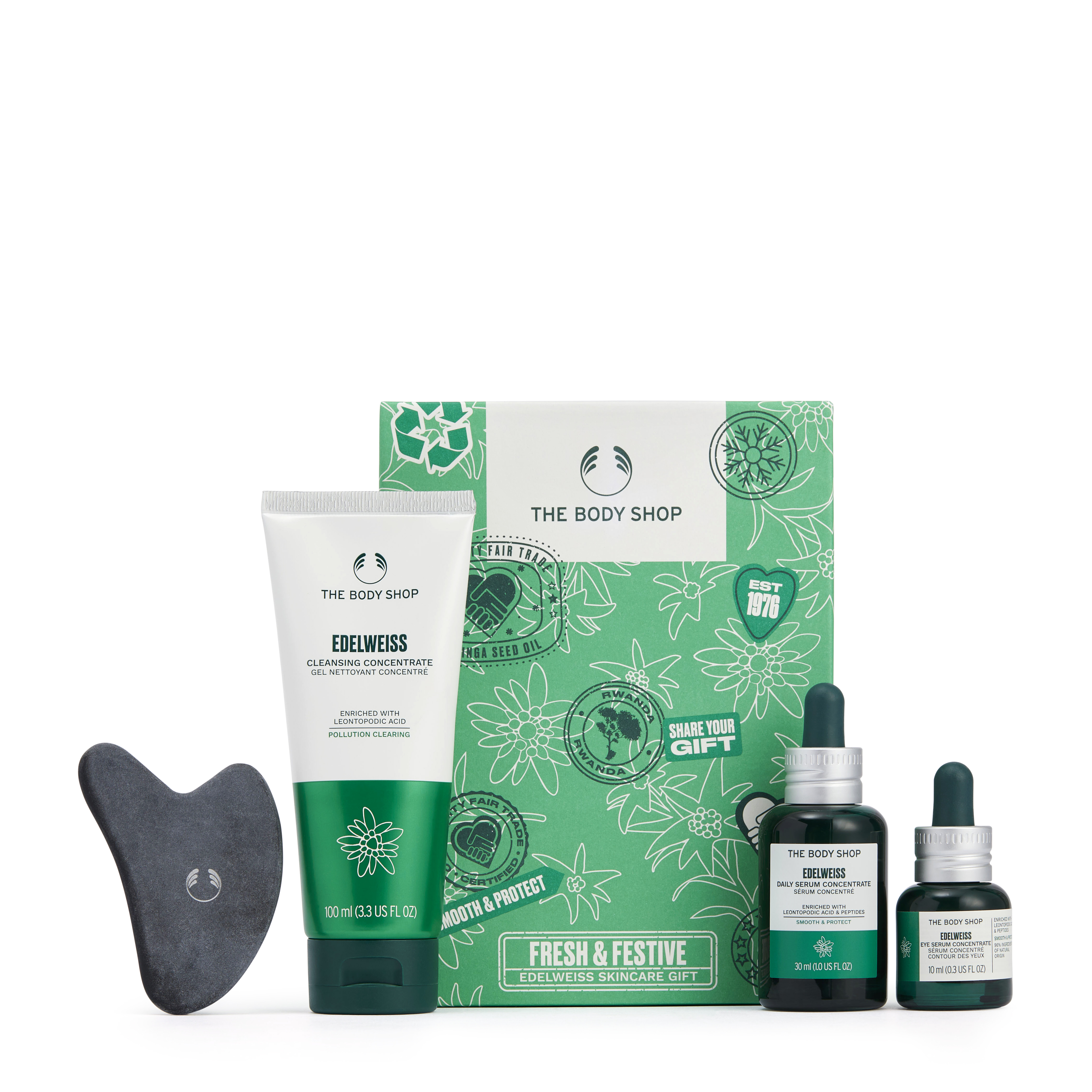 The Body Shop, Fresh & Festive Edelweiss Skincare Gift
