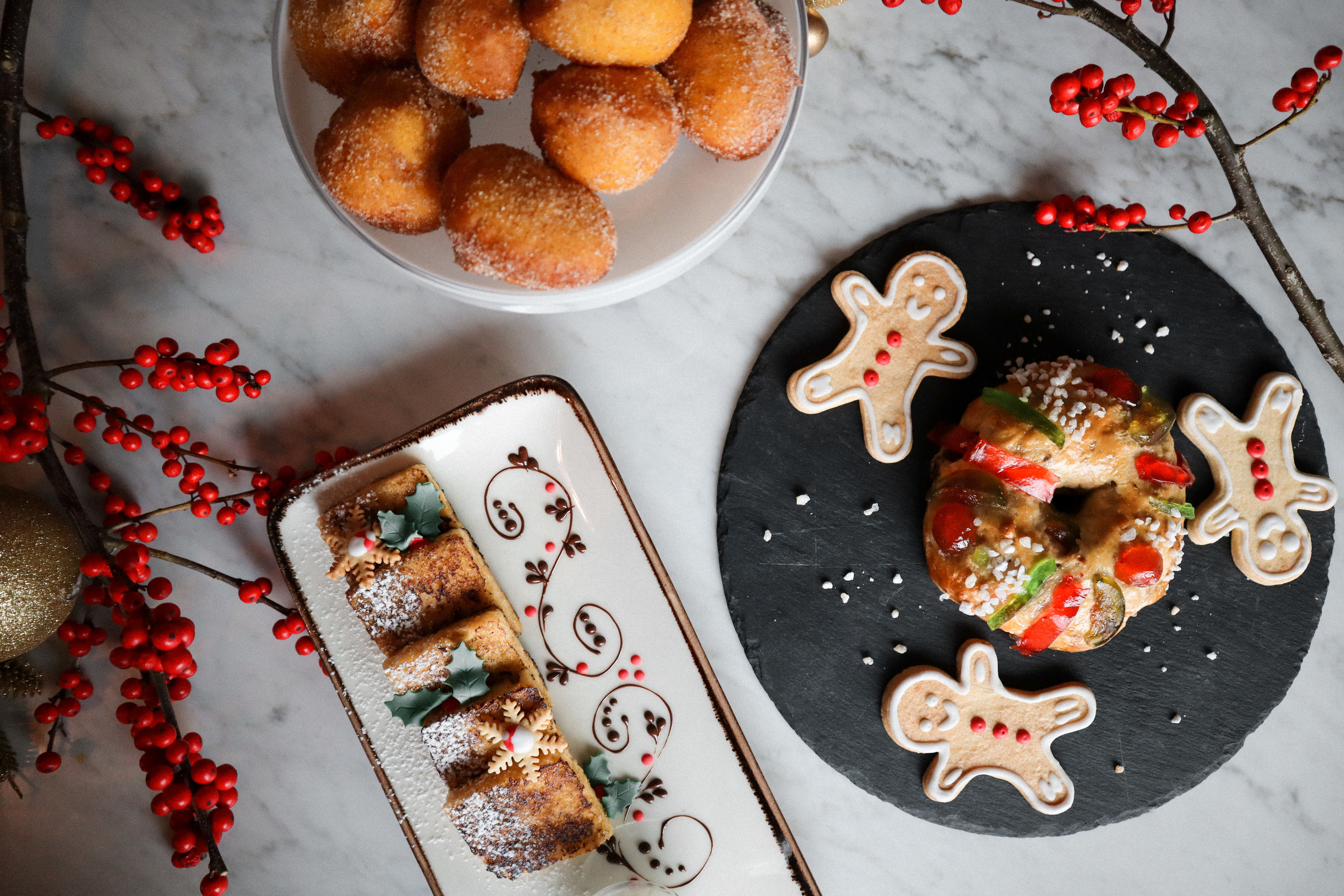 Chocolate quente e filhós. Neste brunch natalício há tudo (até estacionamento gratuito para renas)