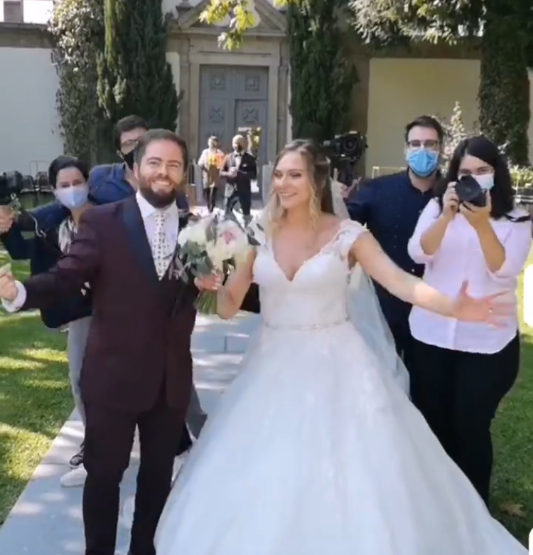 É oficial: Bruno e Tatiana de já são (outra vez) marido e mulher! Veja as fotos e o vídeo do casamento