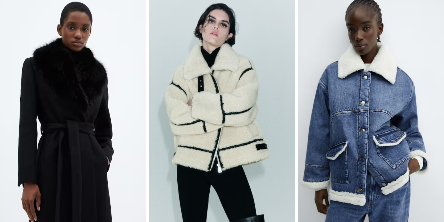 10 casacos das novas coleções da Zara, H&M ou Mango que são super tendência (e bem quentinhos)