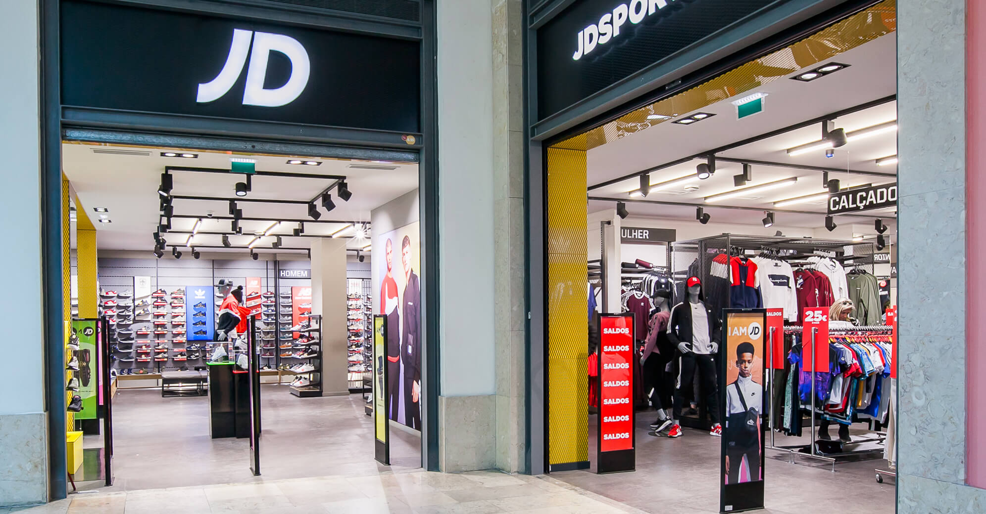 Há uma nova loja da JD prestes a abrir portas em Leiria. Inauguração tem sorteios e festa à mistura. Saiba tudo