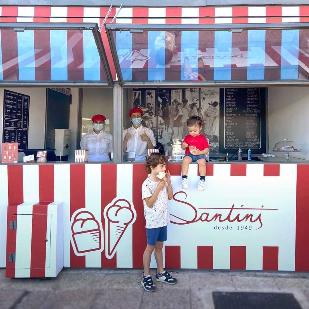 Para comer à beira-rio ou levar uma caixa para casa. Santini abre loja na Doca de Santo Amaro