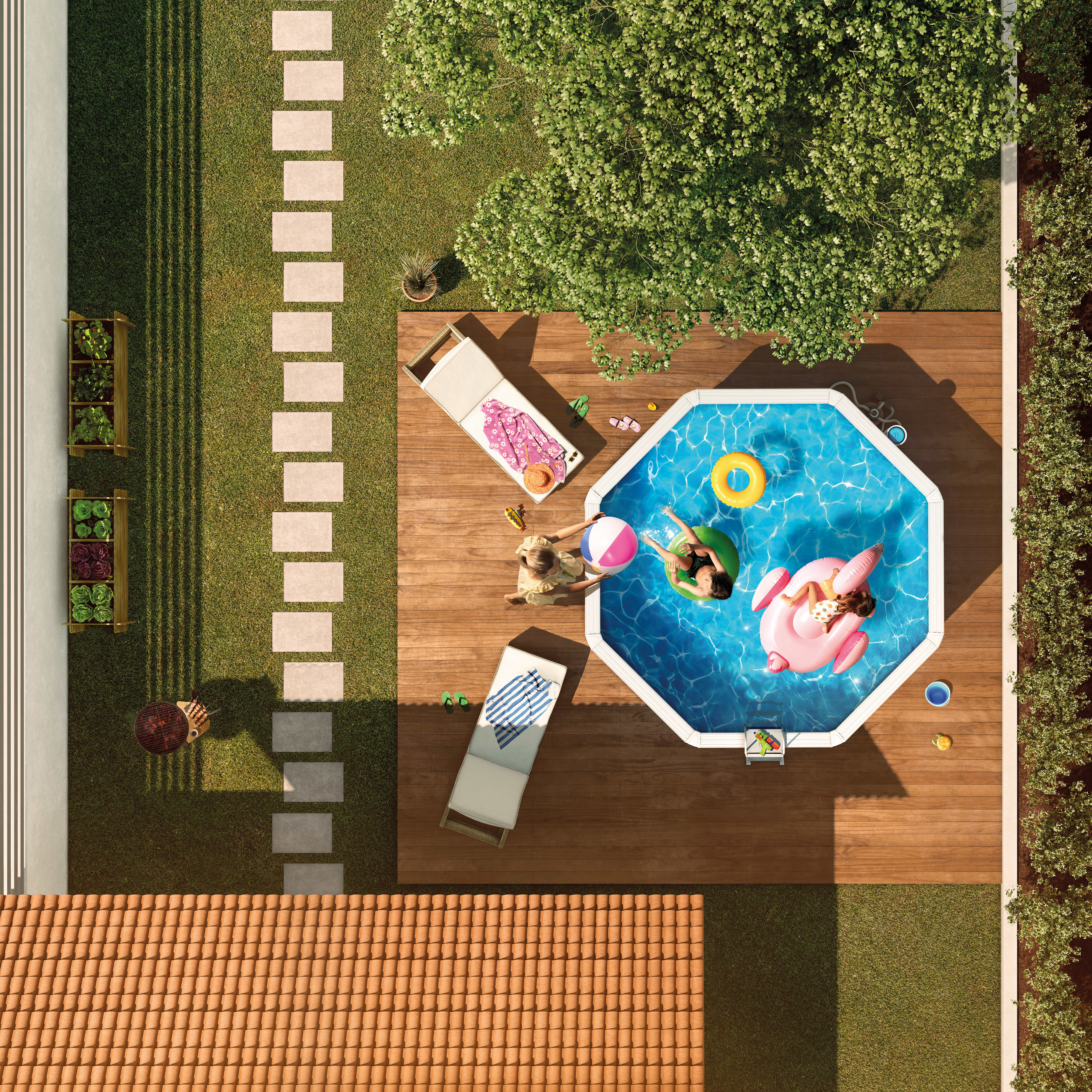 5 formas de poupar água no jardim durante o verão