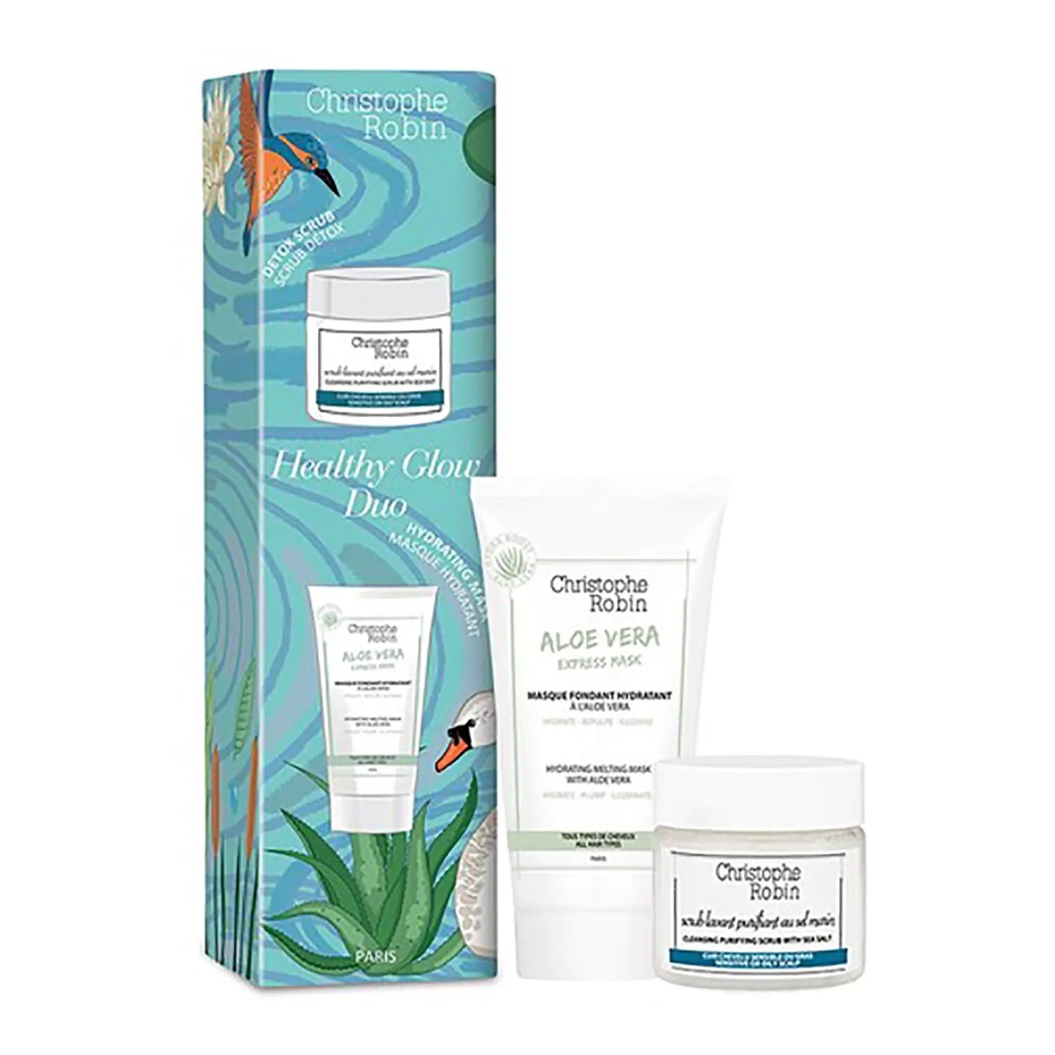 Christophe Robin, Healthy Glow Duo Coffret de Cuidados de Cabelo