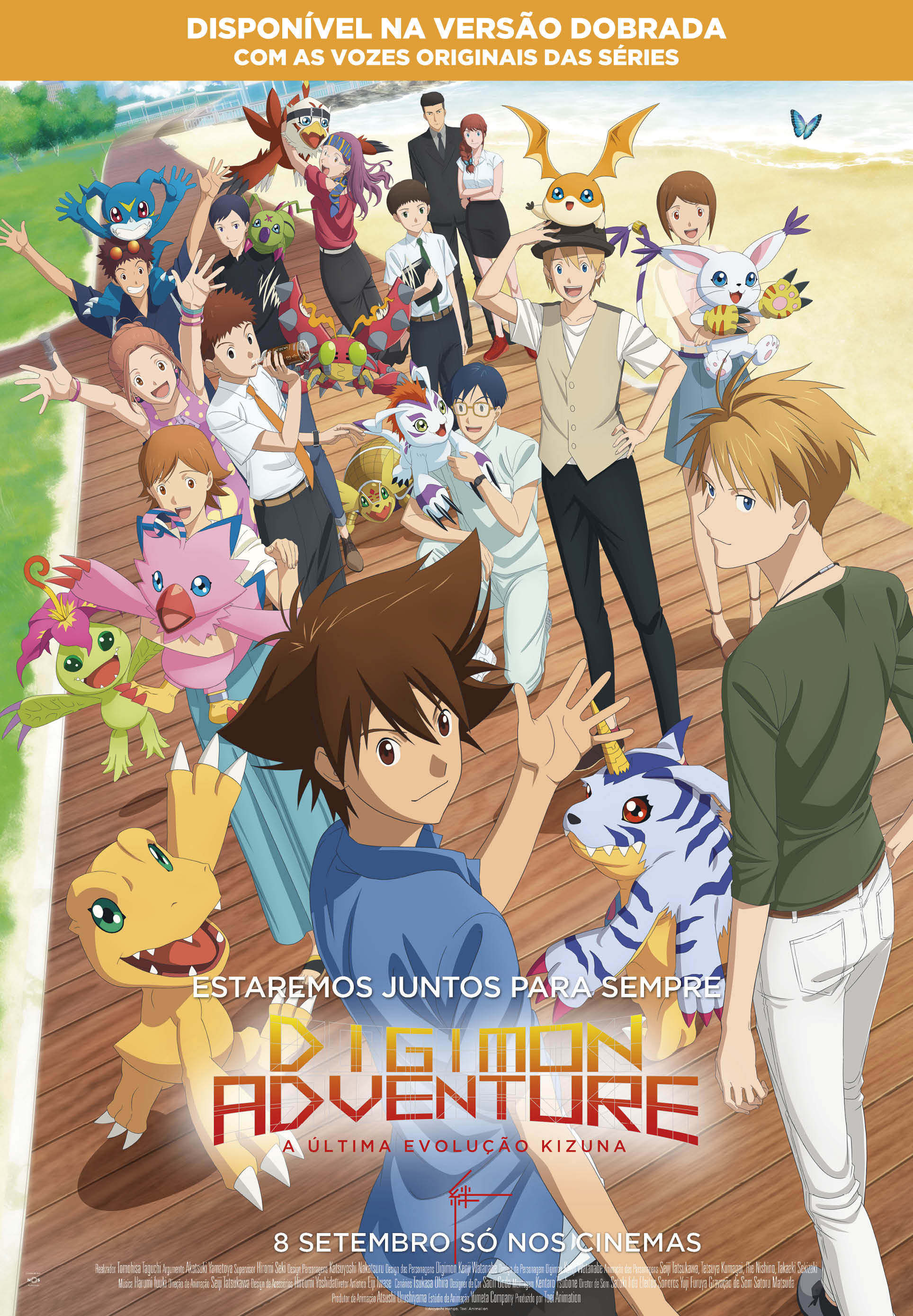 Digimon ganhará nova série animada e filme em breve