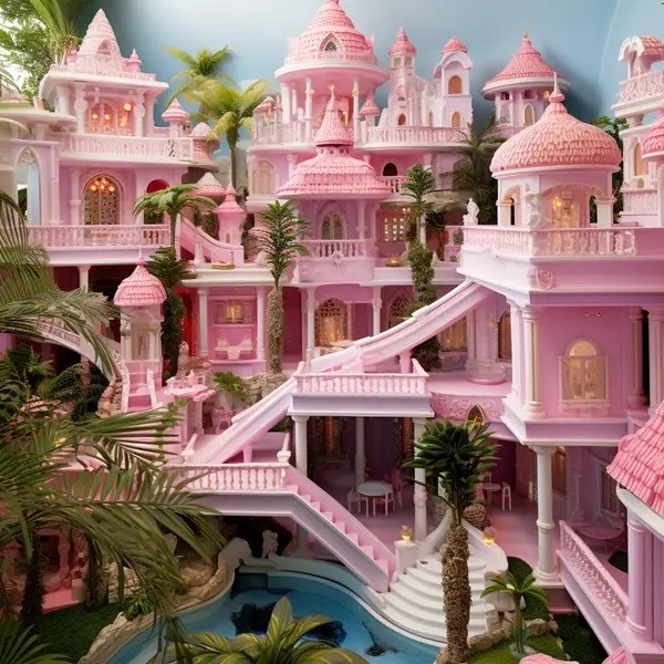 Mansões da Barbie: inteligência artificial cria casas inspiradas em países;  veja