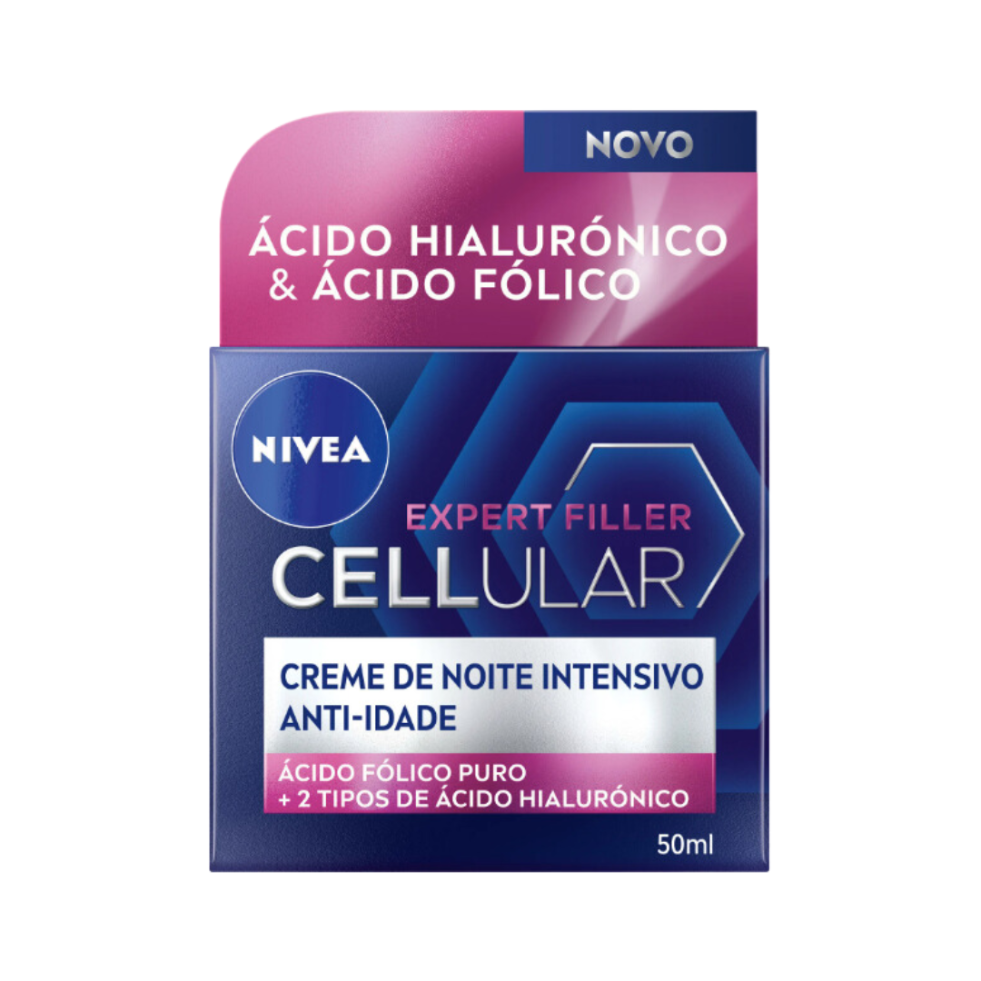 Nivea, Creme De Rosto De Noite Cellular Filler +Extra Firmeza