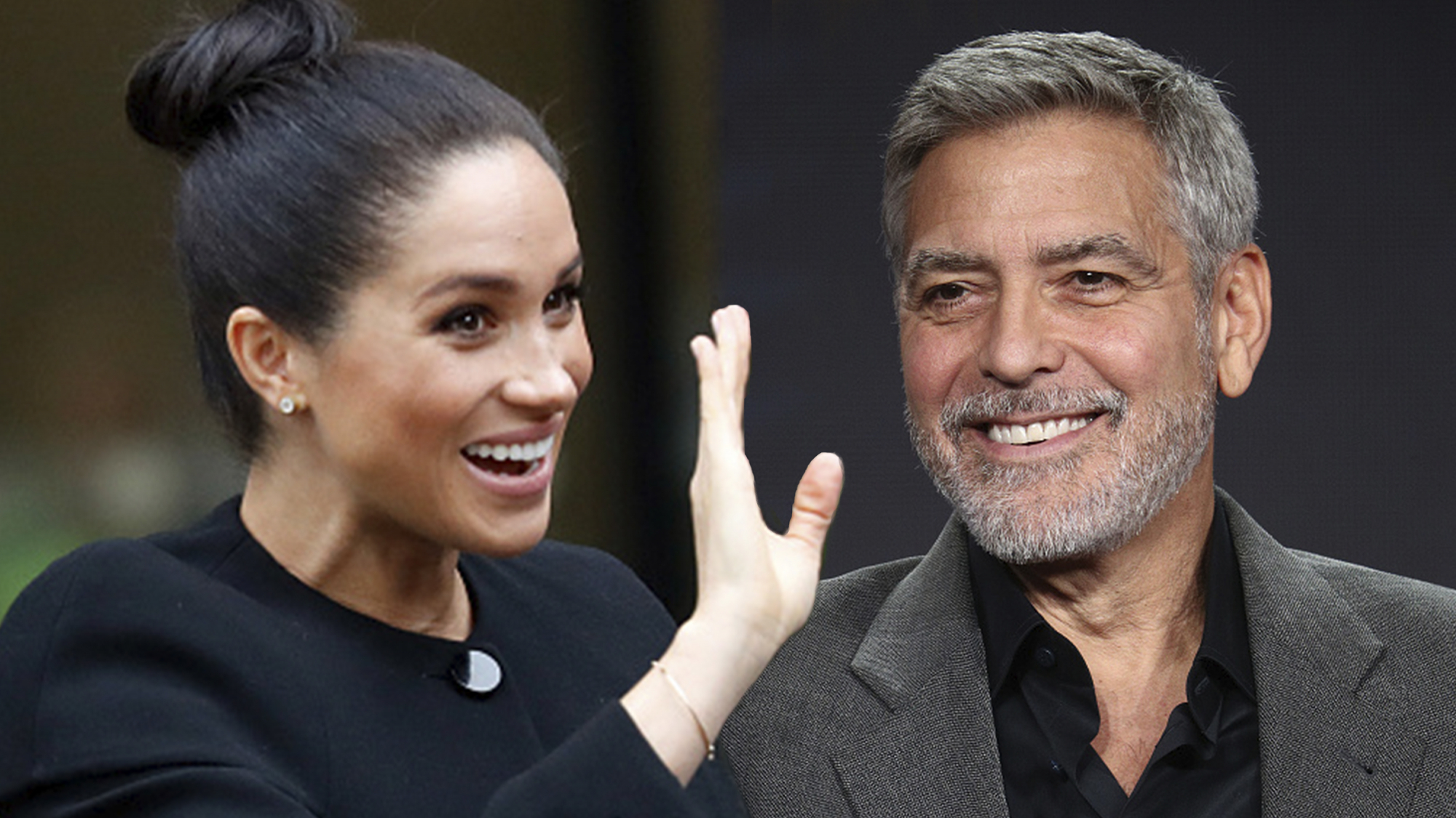 George Clooney defende Meghan Markle: “Foi perseguida e menosprezada da mesma forma que Diana”