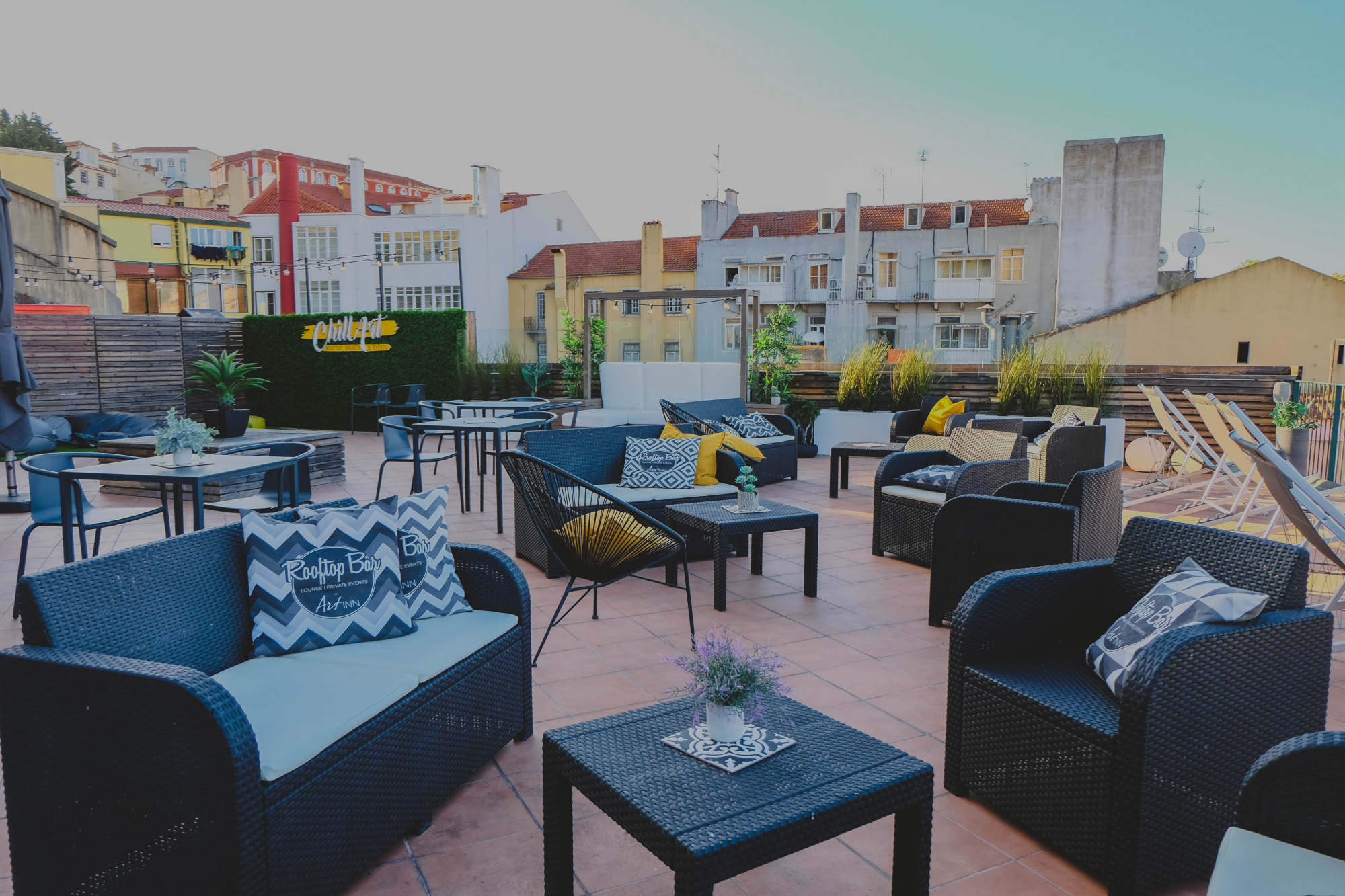 Fomos conhecer o Chill Art Rooftop, o sítio mais fixe para relaxar em Lisboa