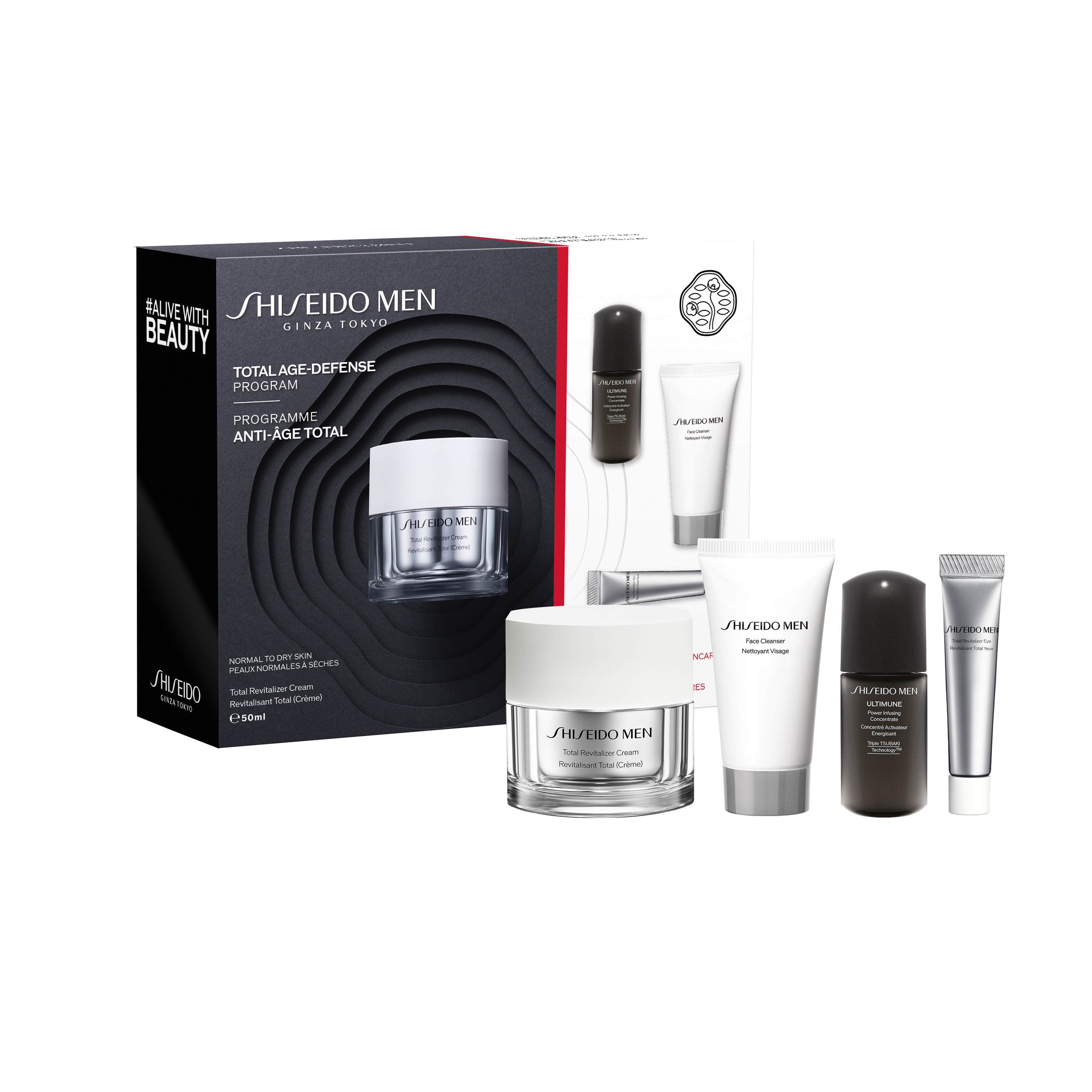 Shiseido, Men Total Revitalizer Set
