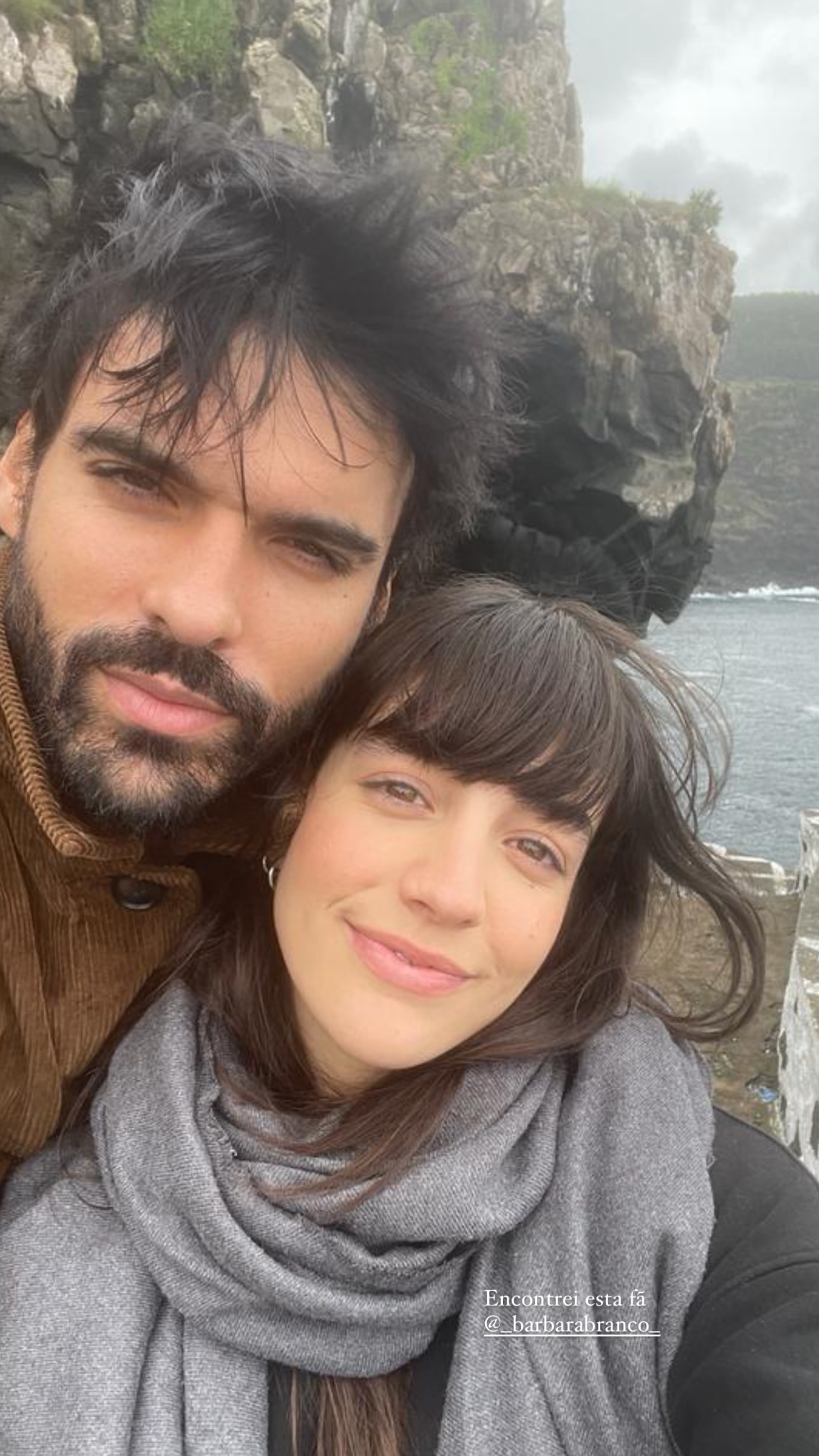 Cada vez mais assumidos. Vítor Silva Costa partilha fotografia com Bárbara Branco