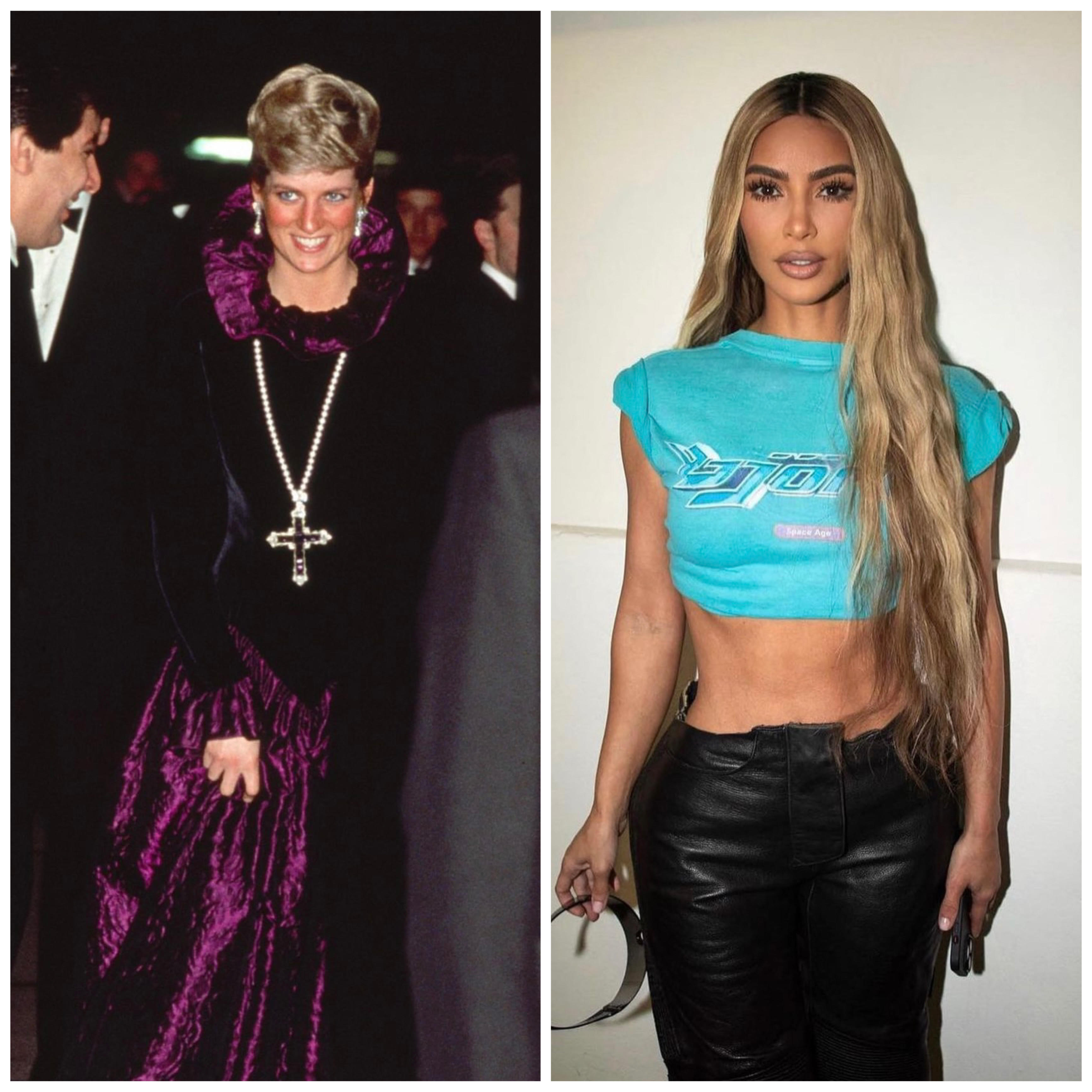 Depois de usar o vestido de Marilyn Monroe, Kim Kardashian compra jóia da princesa Diana