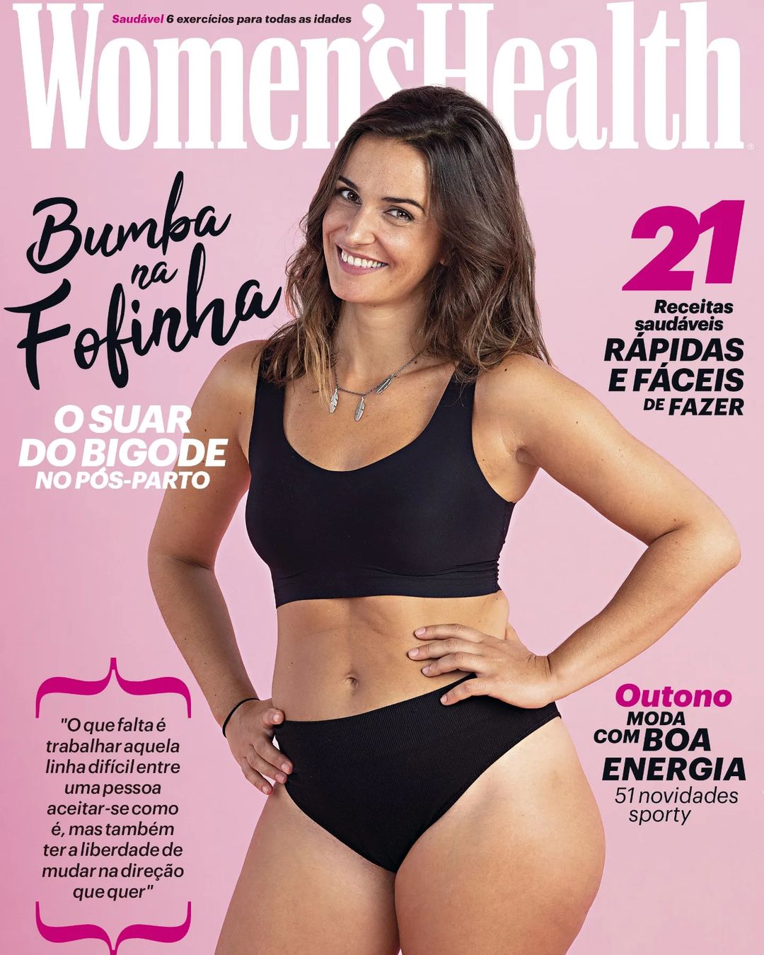 Bumba na Fofinha é capa da “Women’s Health” e quer mostrar que o pós-parto é muito mais do que a aceitação corporal