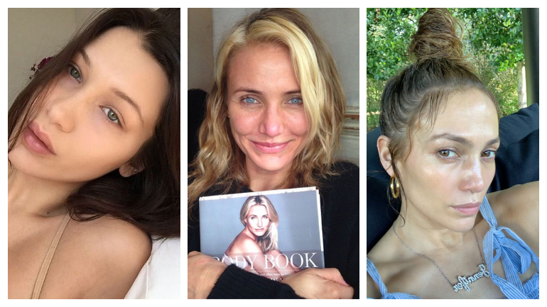 As fotos de 19 celebridades sem maquilhagem (e com o cabelo em dia não)
