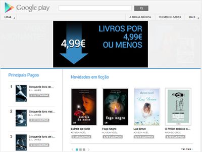Google Books agora especialmente dedicado a leitores portugueses