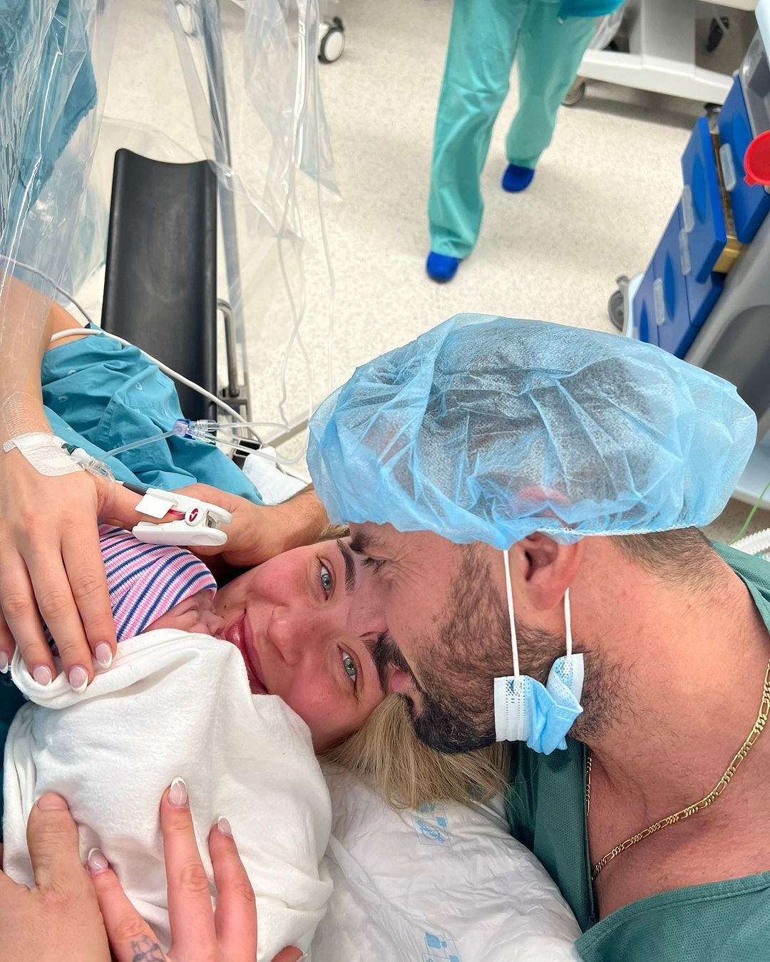 Já nasceu a filha de Marco Costa e Carolina Pinto. Pasteleiro foi pai pela primeira vez