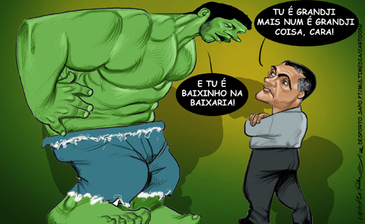 Incrível versus Baixinho