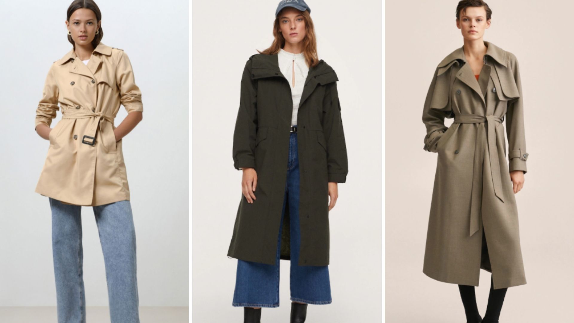 Março vem com chuva. 20 casacos impermeáveis para se proteger, sem perder o estilo
