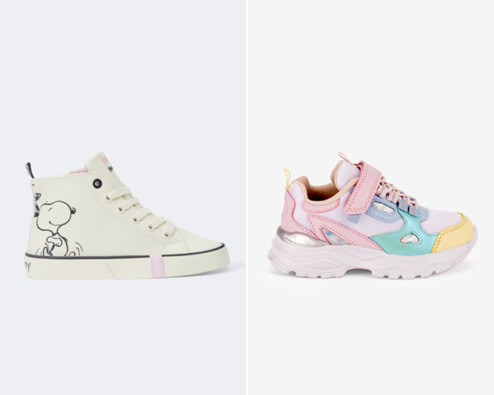 As aulas estão já aí. 20 ténis até 25€ para os miúdos regressarem à escola cheios de estilo