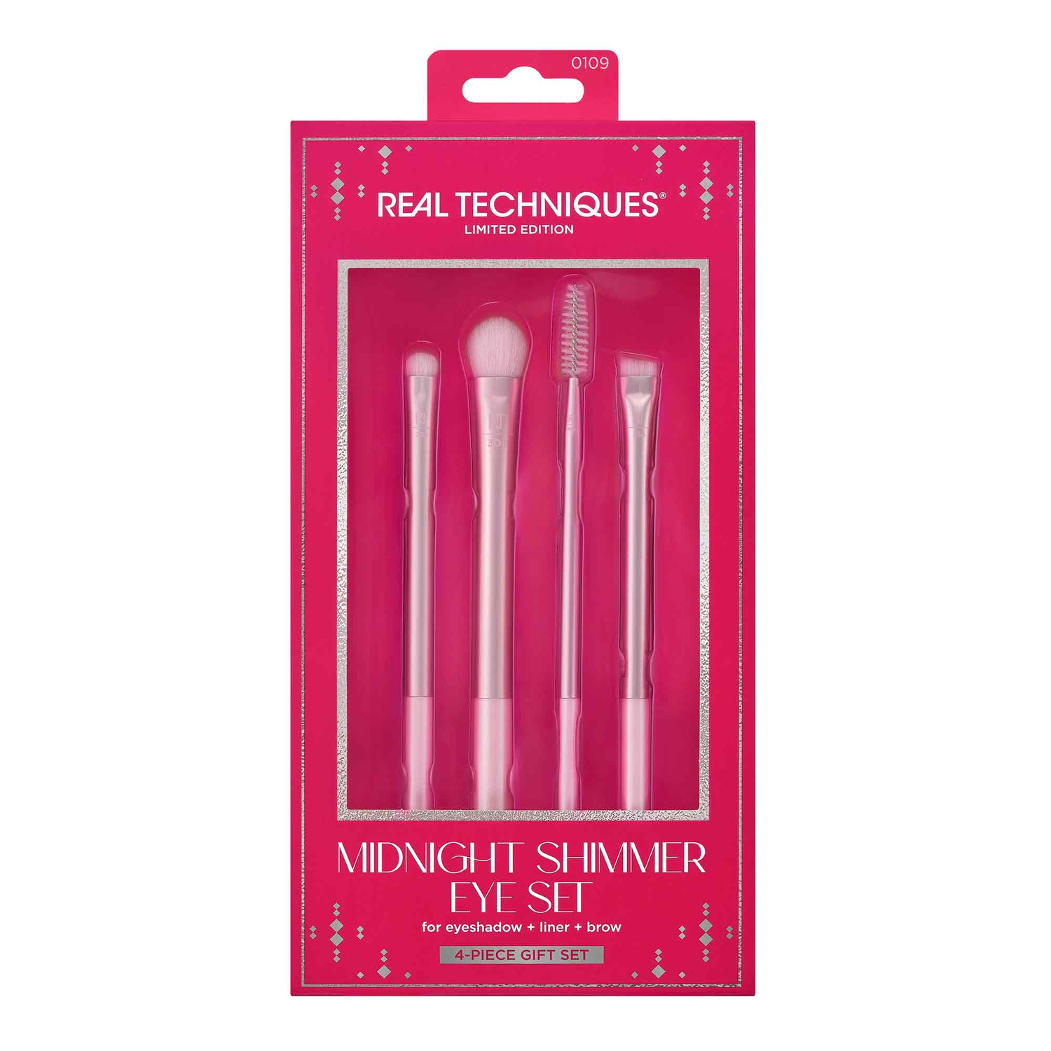 Real Tecniques, Midnight Shimmer Conjunto de Pincéis de Olhos e Sobrancelhas