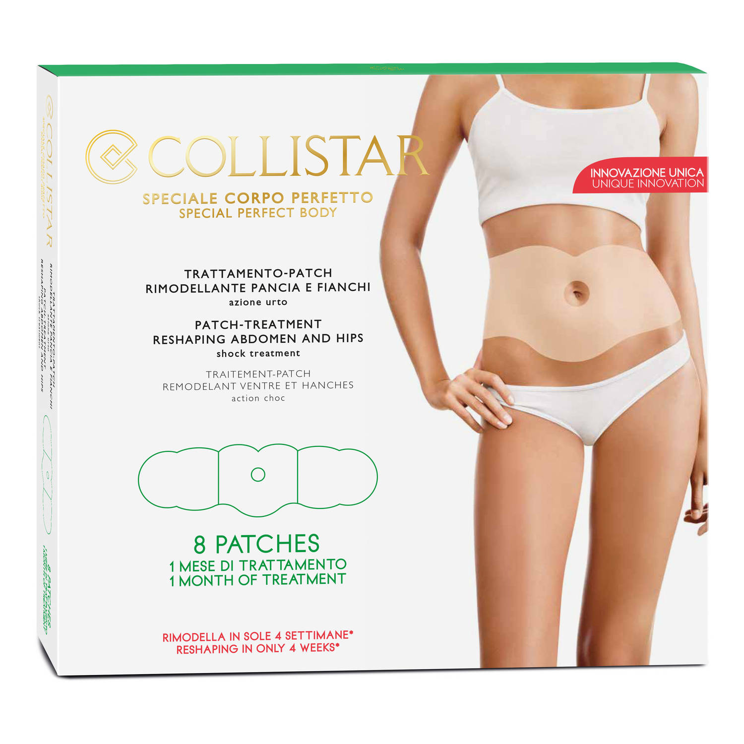 Collistar, Patch-Treatment Reshaping Abdomen And Hips Tratamento Remodelador