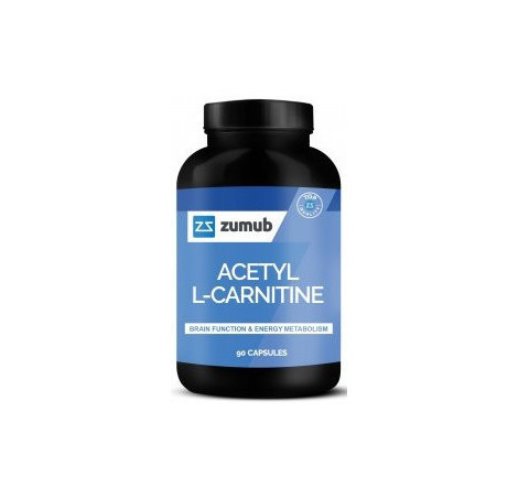 Zumub, Acetyl L-Carnitine 180 Cápsulas
