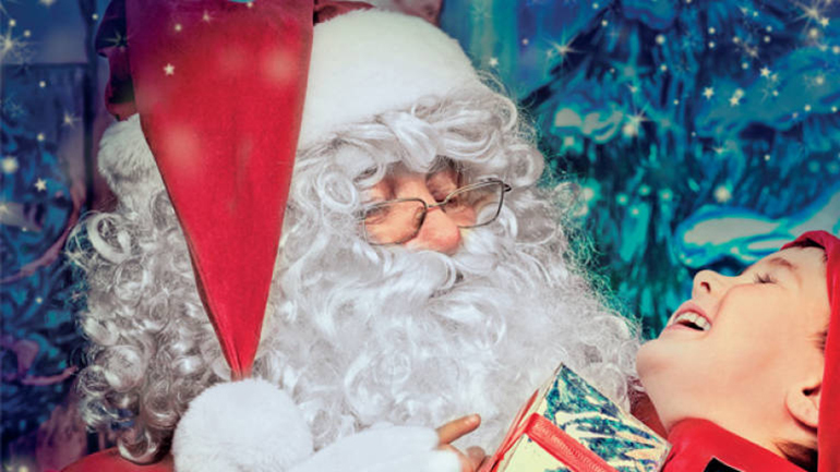 O trenó do Pai Natal vai começar a aterrar nos centros comerciais