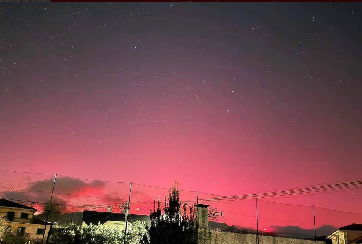 Auroras boreais vistas em Portugal após forte tempestade solar. Saiba em que zonas do País foram registadas